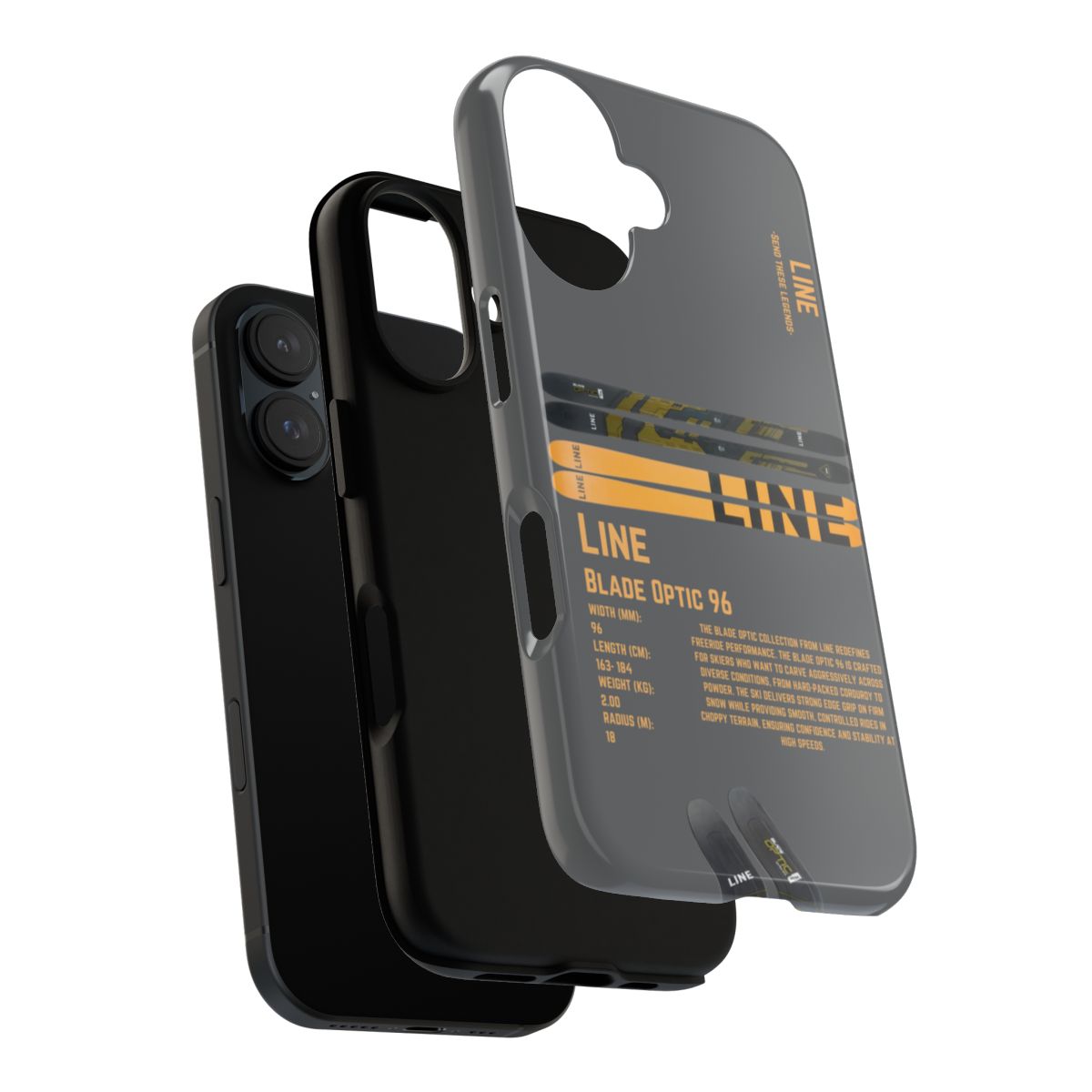 Line Blade Optic 96 Phone Case