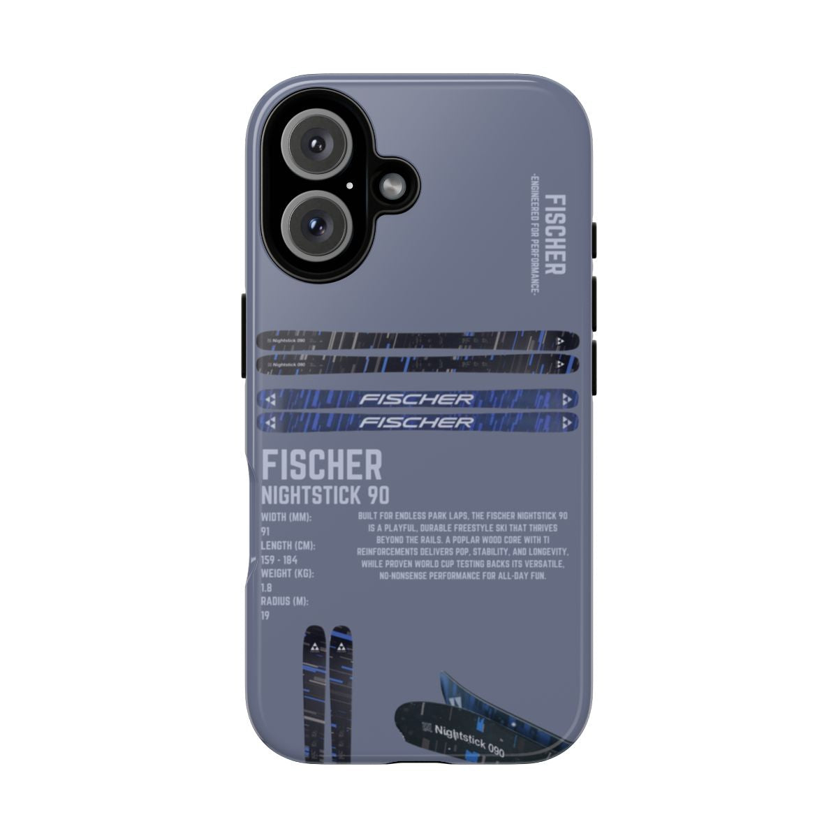 Fischer Nightstick 90 Phone Case
