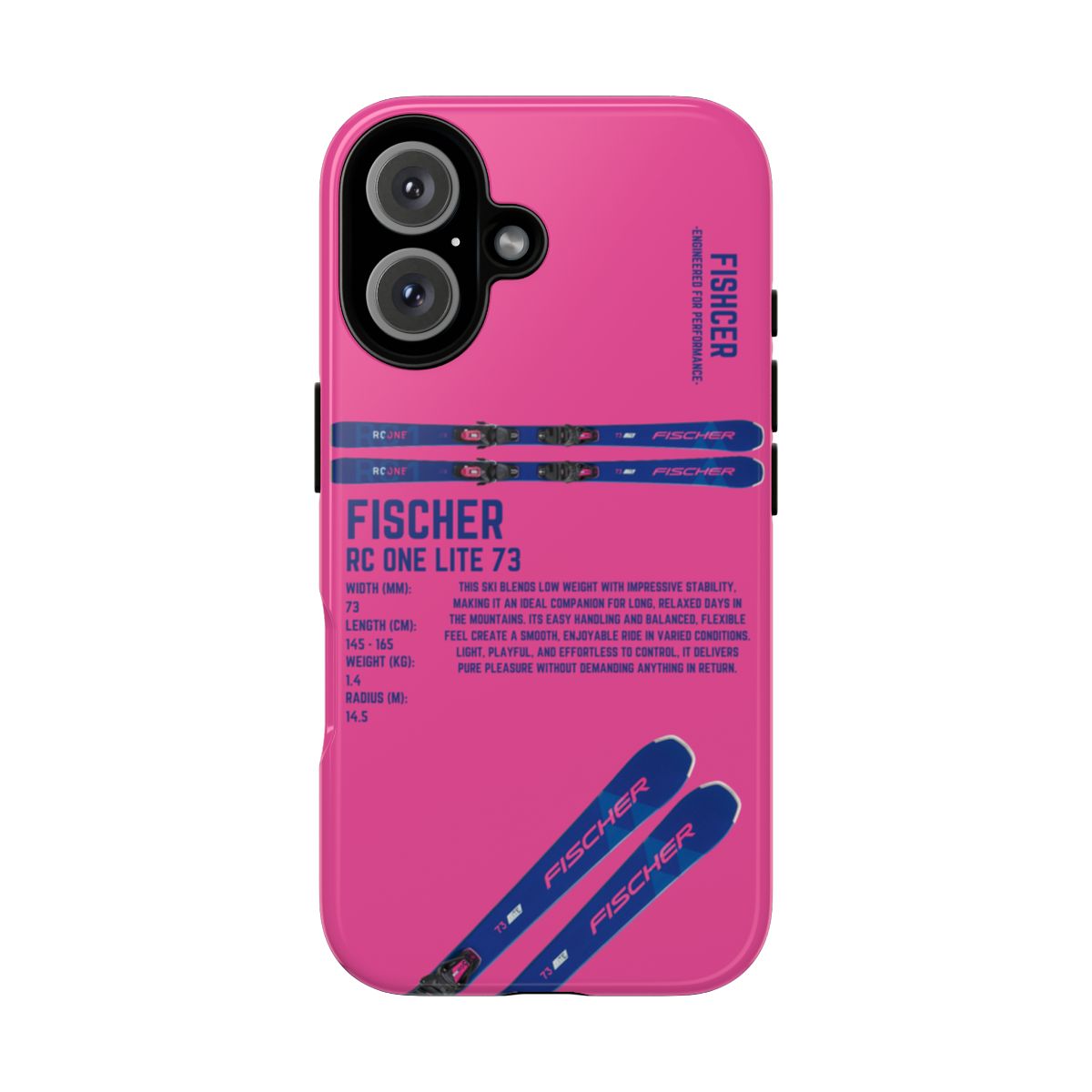 Fischer Rc One Lite 73 Phone Case