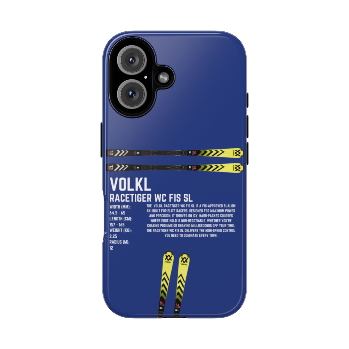 Volkl Racetiger WC FIS SL Phone Case