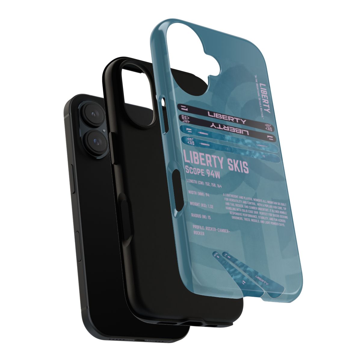 Liberty Skis Scope 94W Phone Case