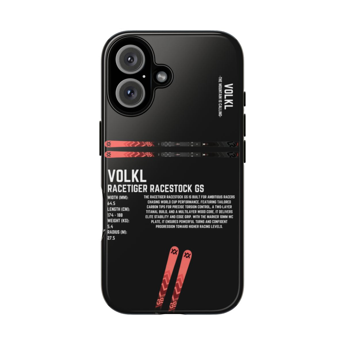 Volkl Racetiger Restock GS Phone Case
