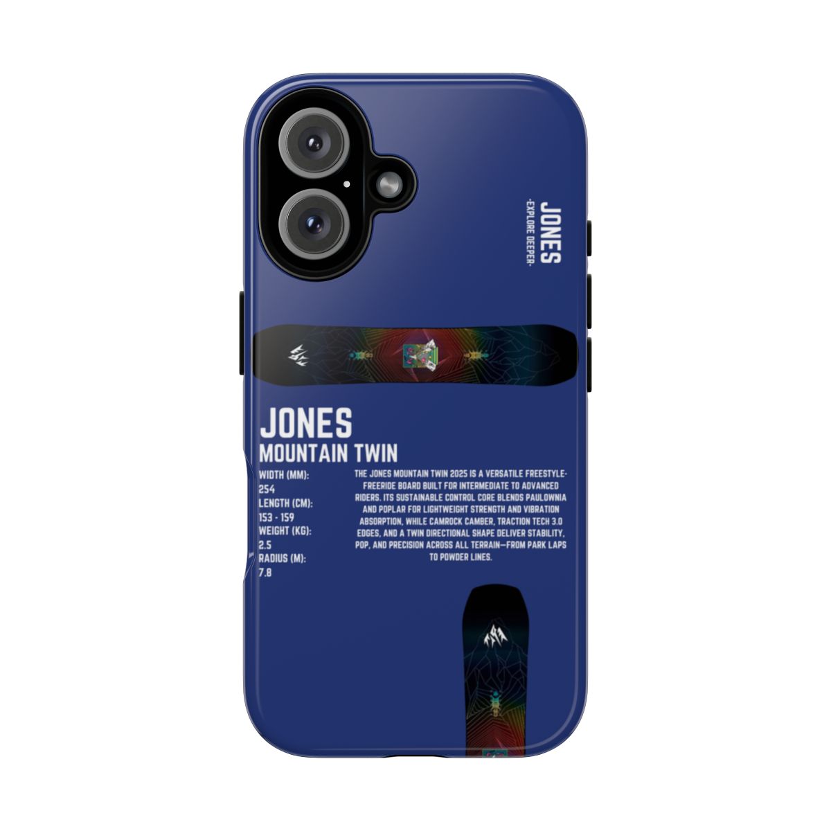Jones Mountain Twin Phone Case