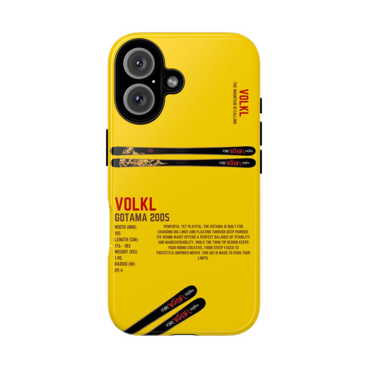 Volkl Gotama Phone Case