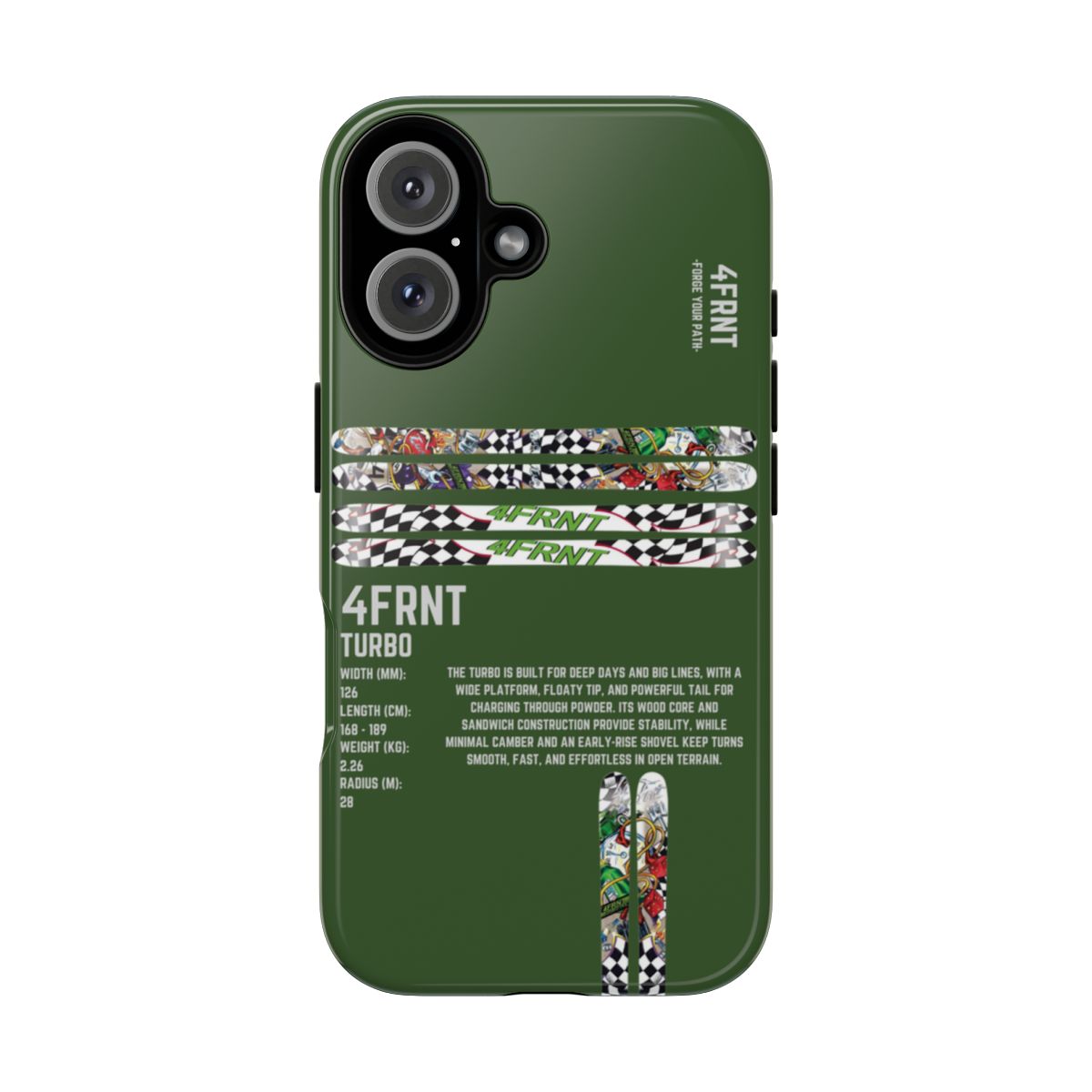 4FRNT Turbo Phone Case