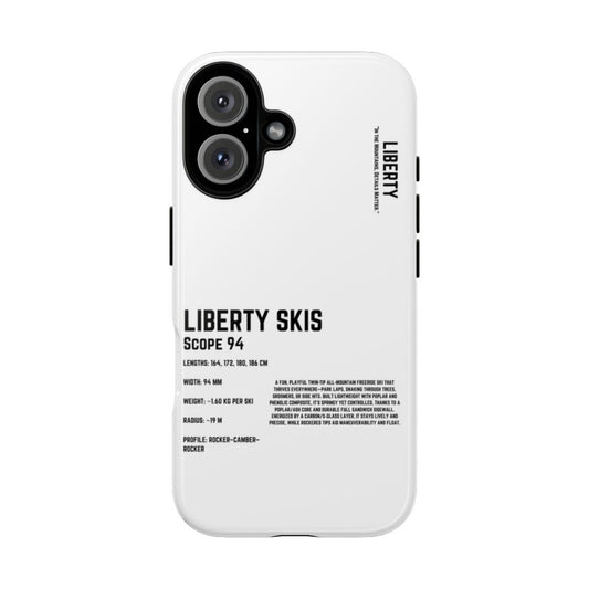 Liberty Skis Scope 94 Phone Case