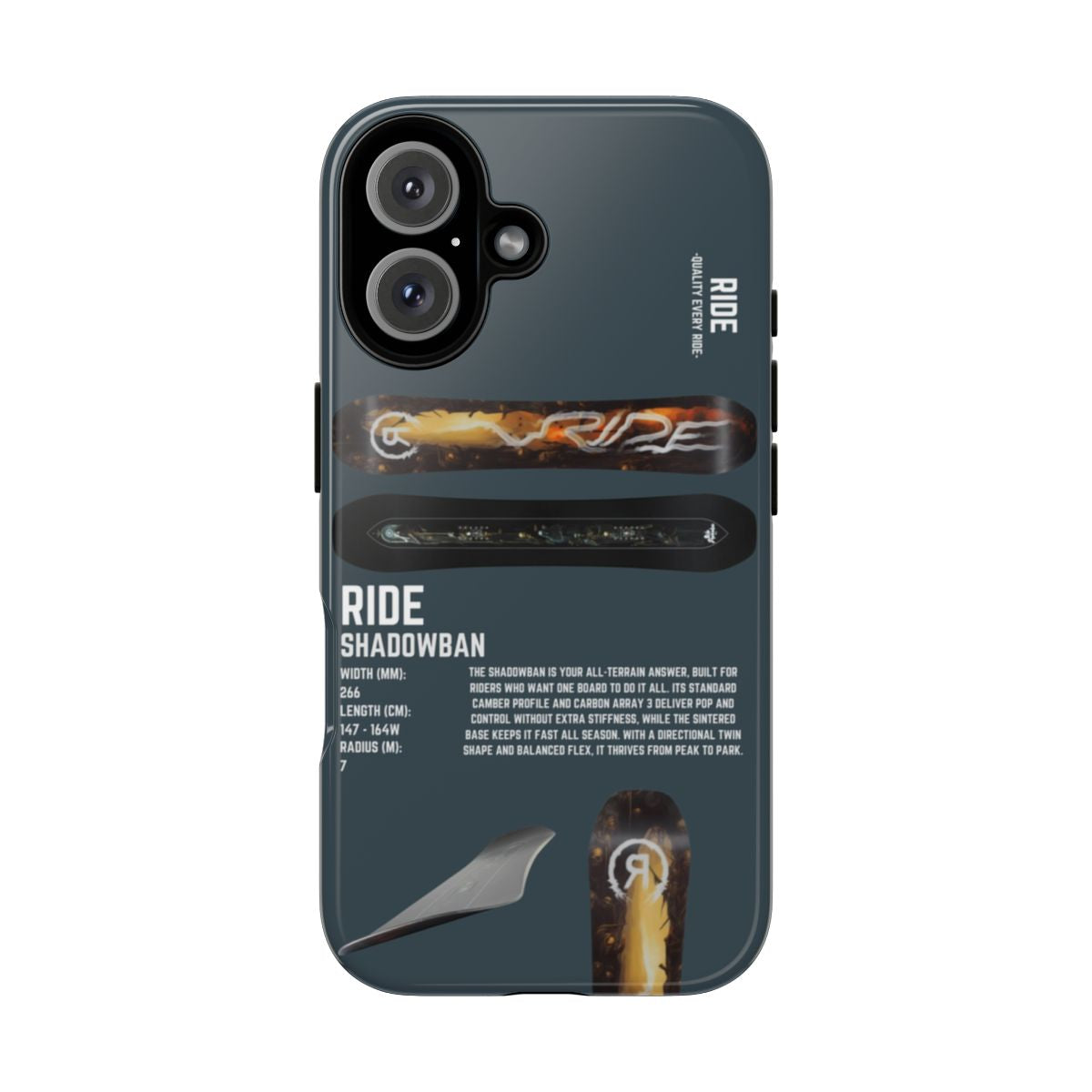 Ride Shadowban Phone Case