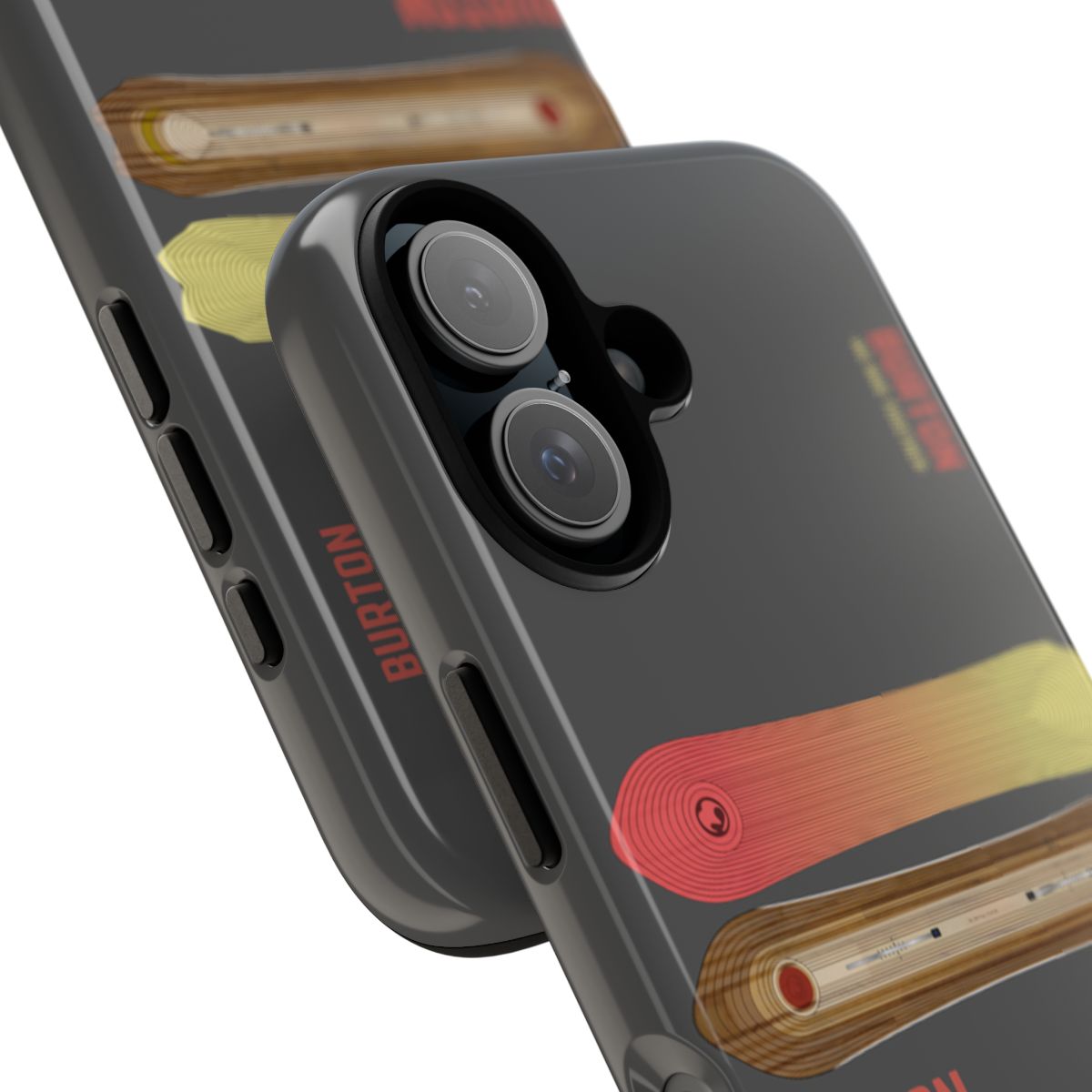 Burton Fish 3D Directional Flat Top Snowboard Phone Case