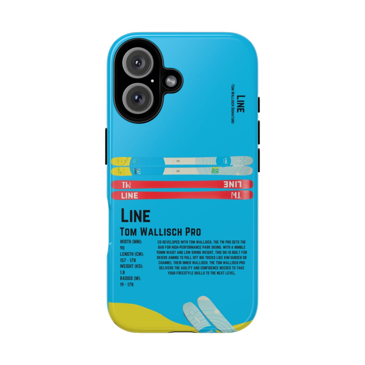 Line Tom Wallisch Pro Phone Case