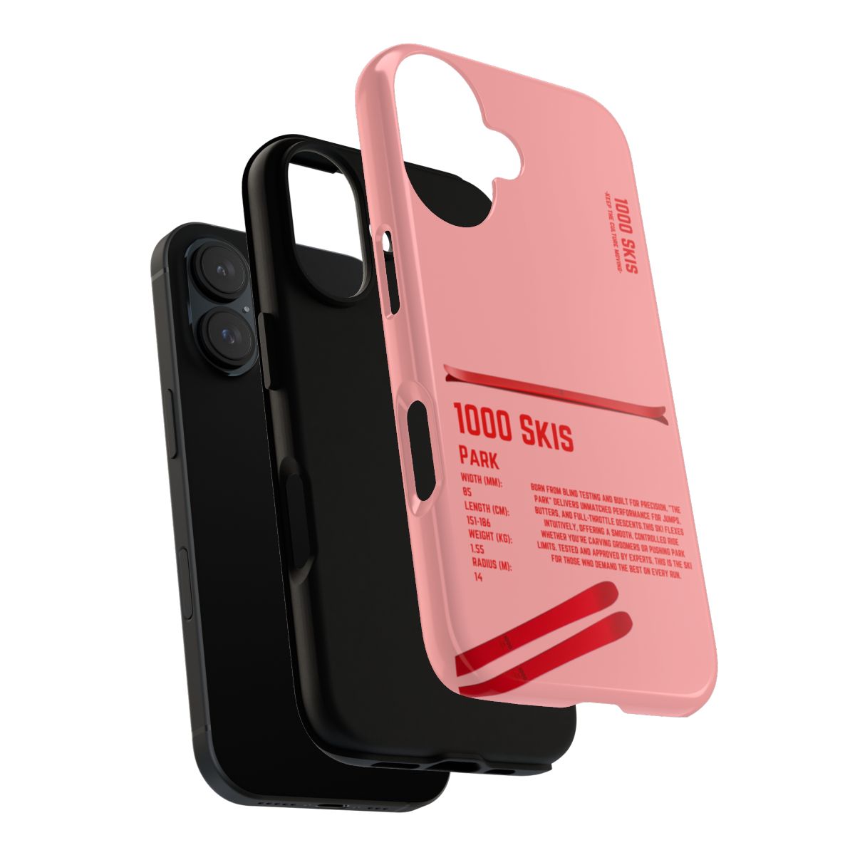 1000 Skis Park Phone Case