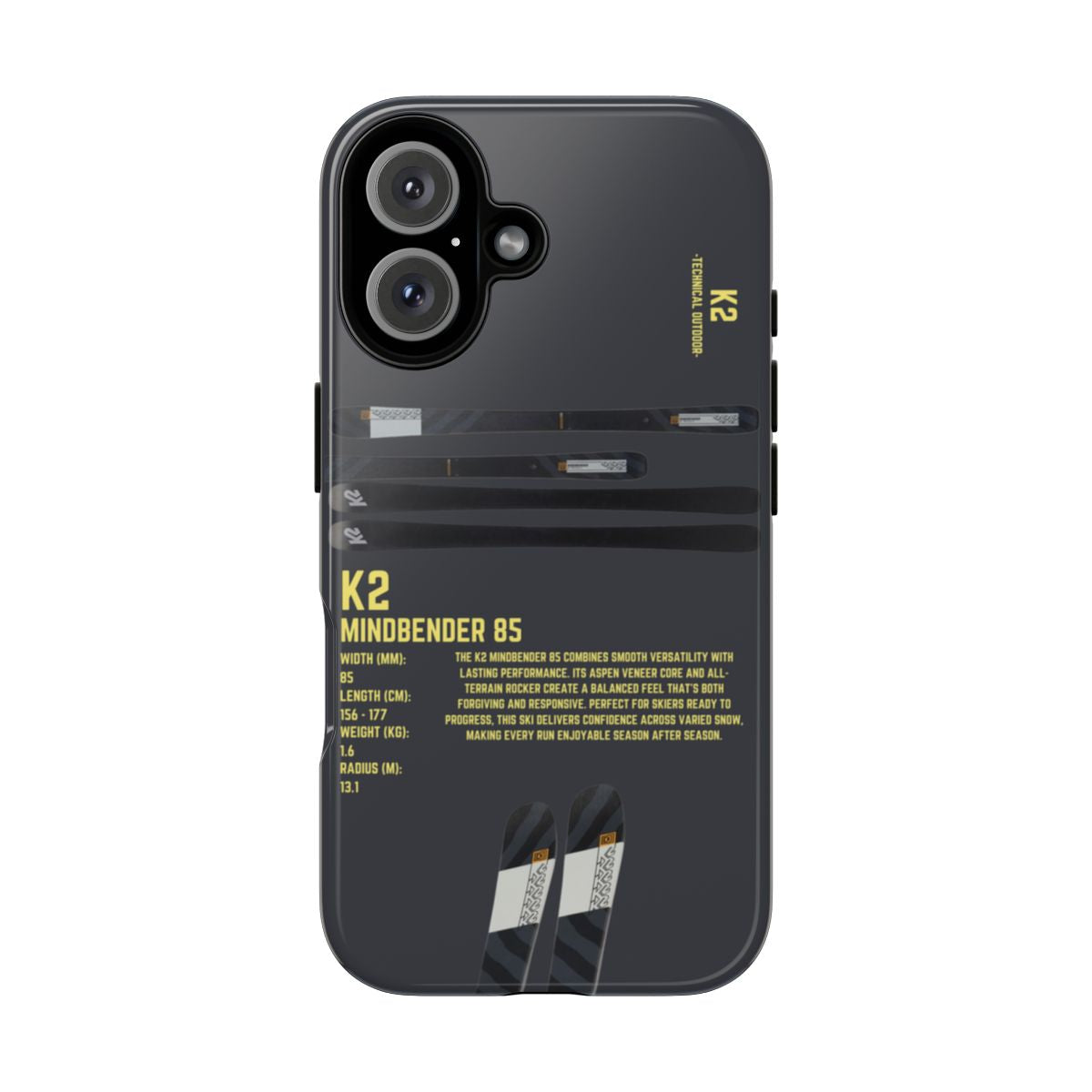 K2 Mindbender 85 Phone Case