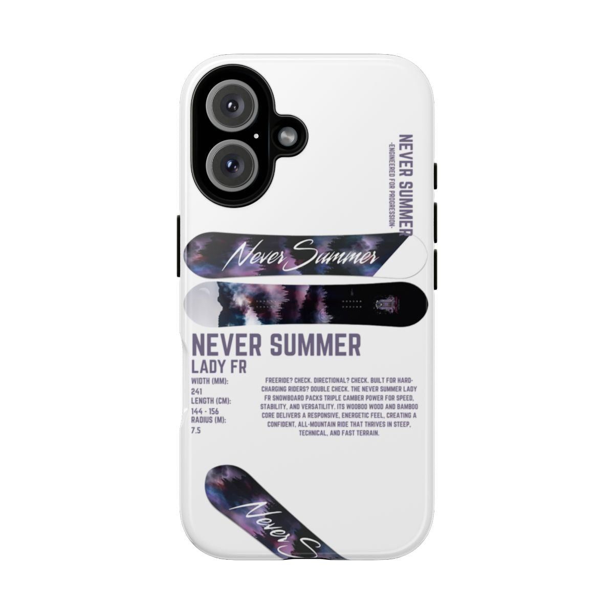 Never Summer Lady Fr Phone Case