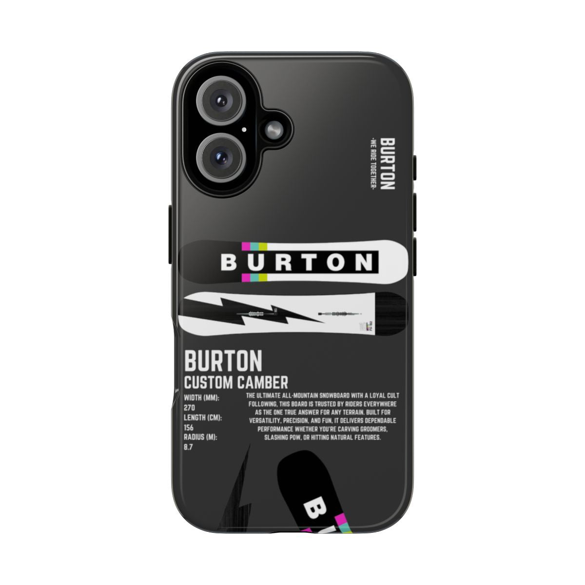 Burton Custom Camber Phone Case