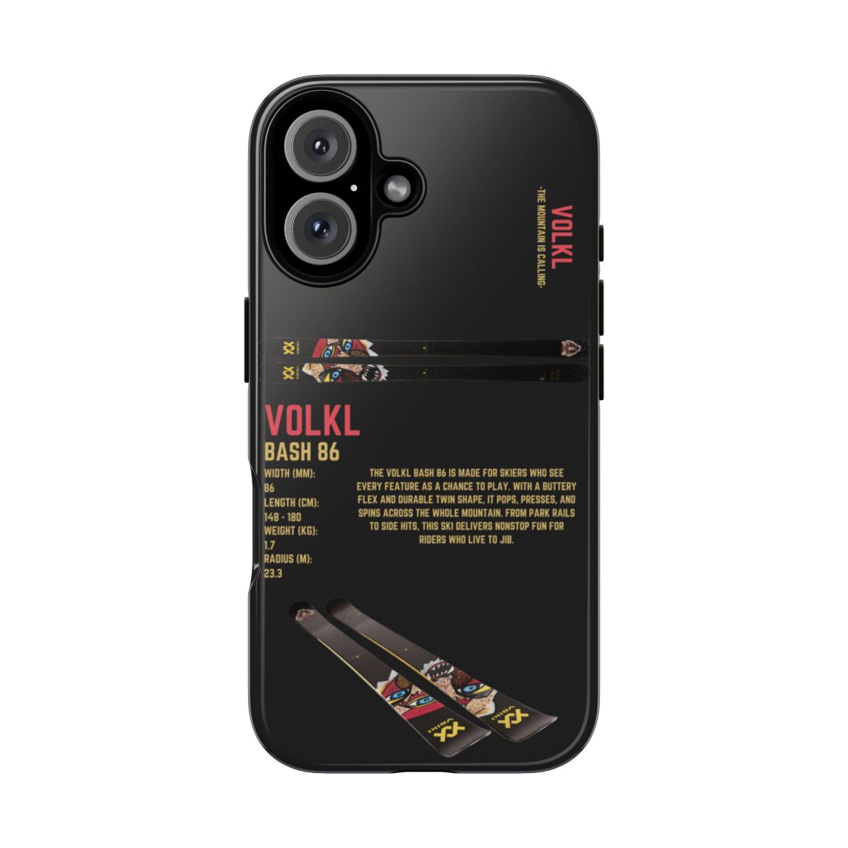 Volkl Bash 86 Phone Case