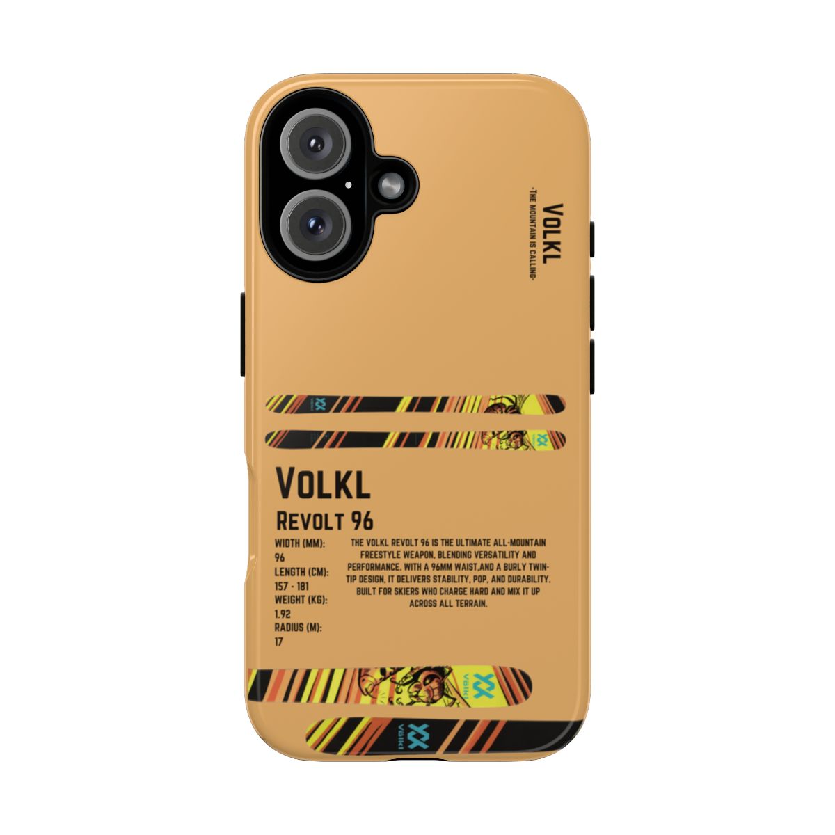 Volkl Revolt 96 Phone Case