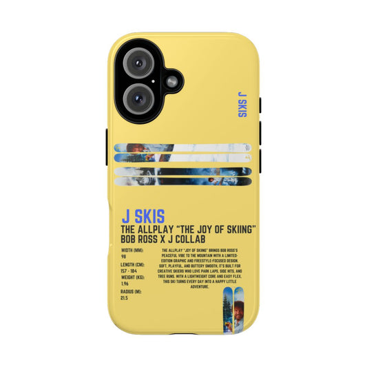 J Skis The Allplay Bob Ross X J Collab Phone Case