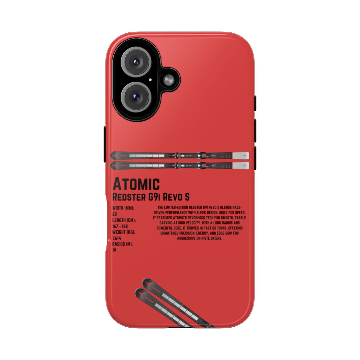 No.1 Atomic Redster G9i Revo S Width Phone Case