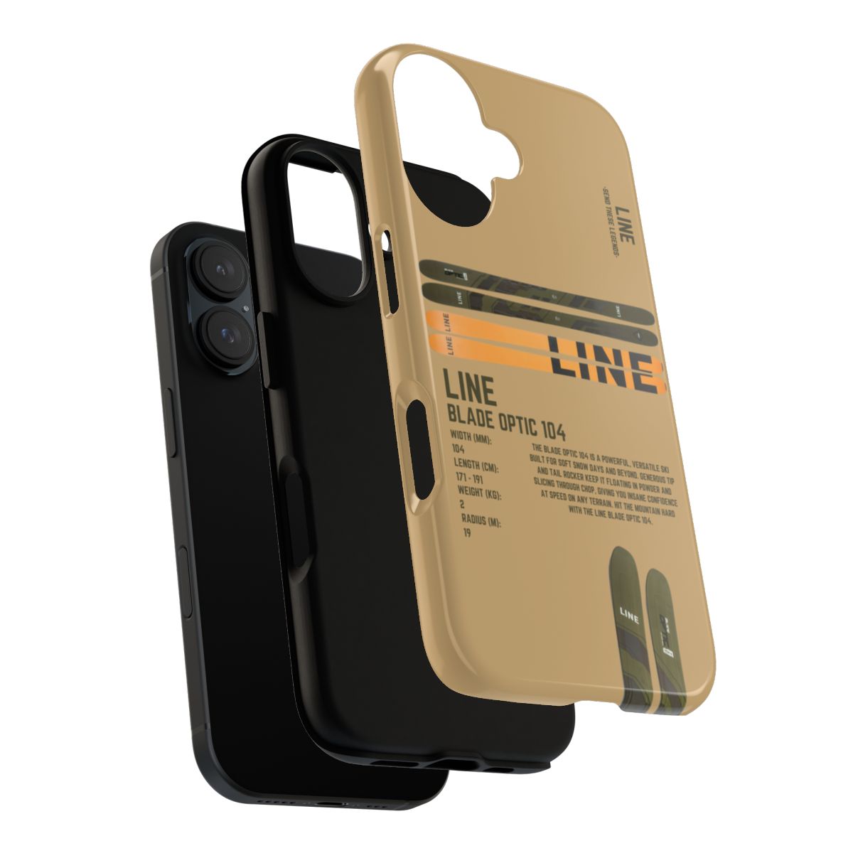 Line Blade Optic 104 Phone Case
