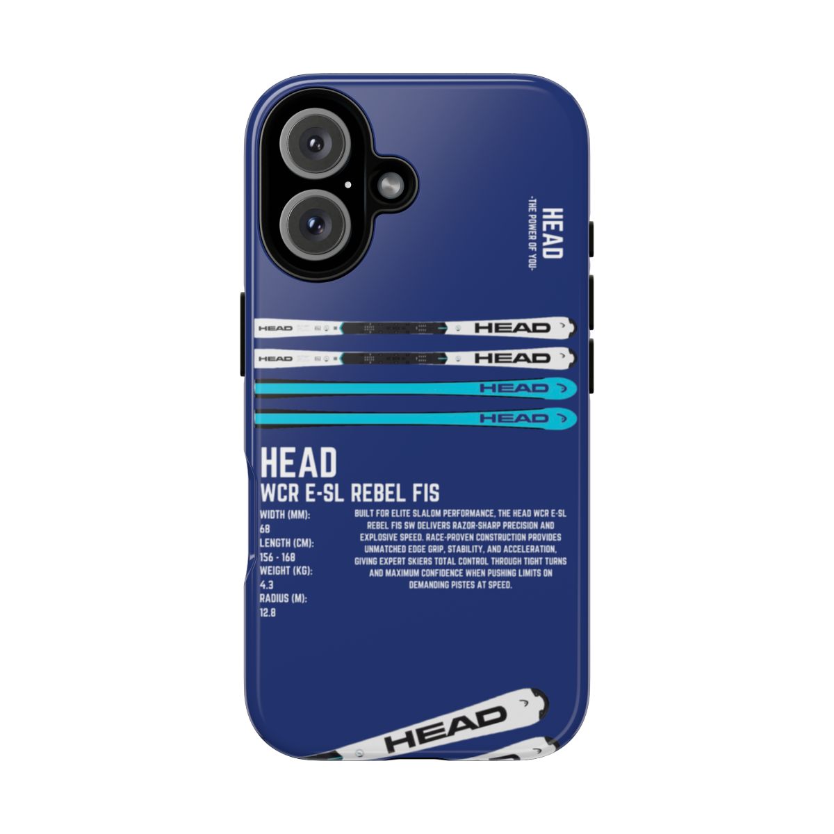 Head WCR E-SL Rebel FIS Phone Case