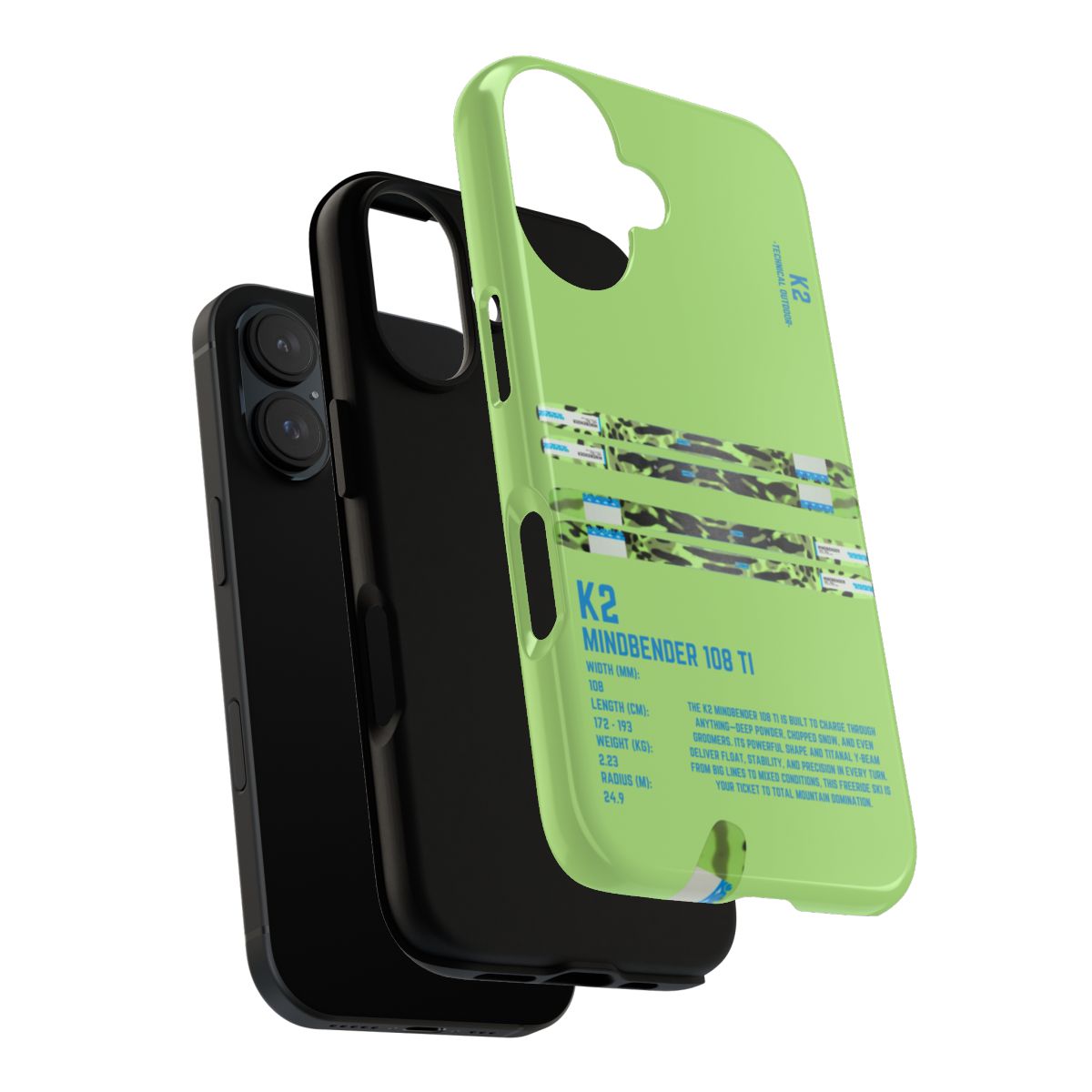 K2 Mindbender 108 TI Phone Case