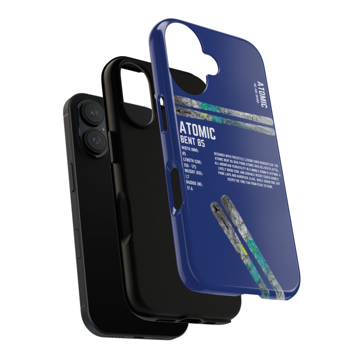 Atomic Bent 85 Phone Case