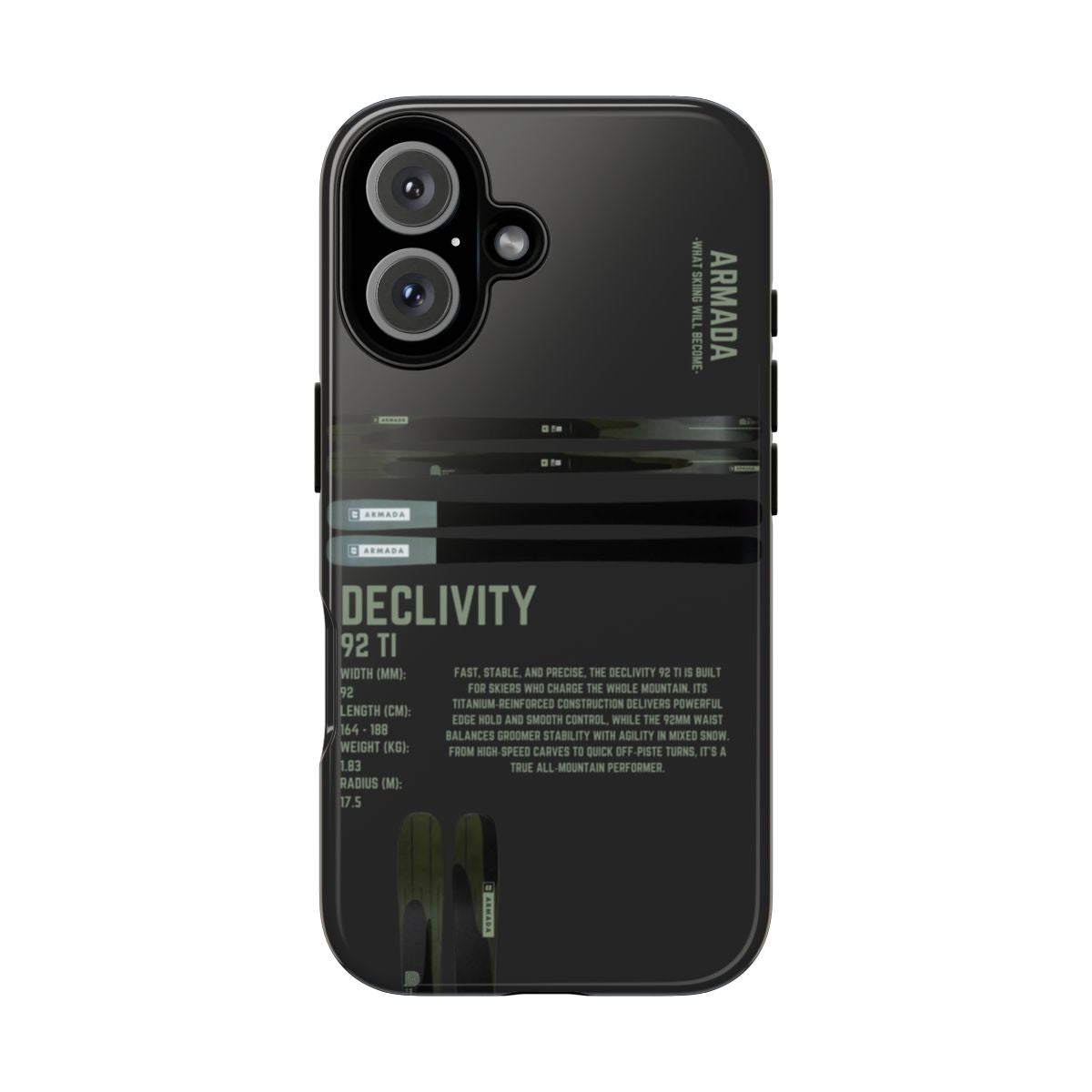 Armada Declivity 92 TI Phone Case