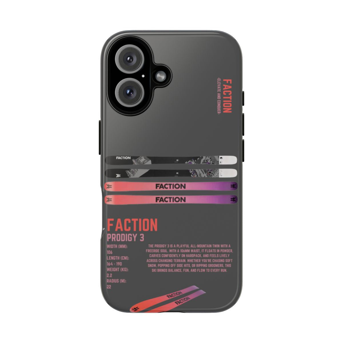 Faction Prodigy 3 Phone Case