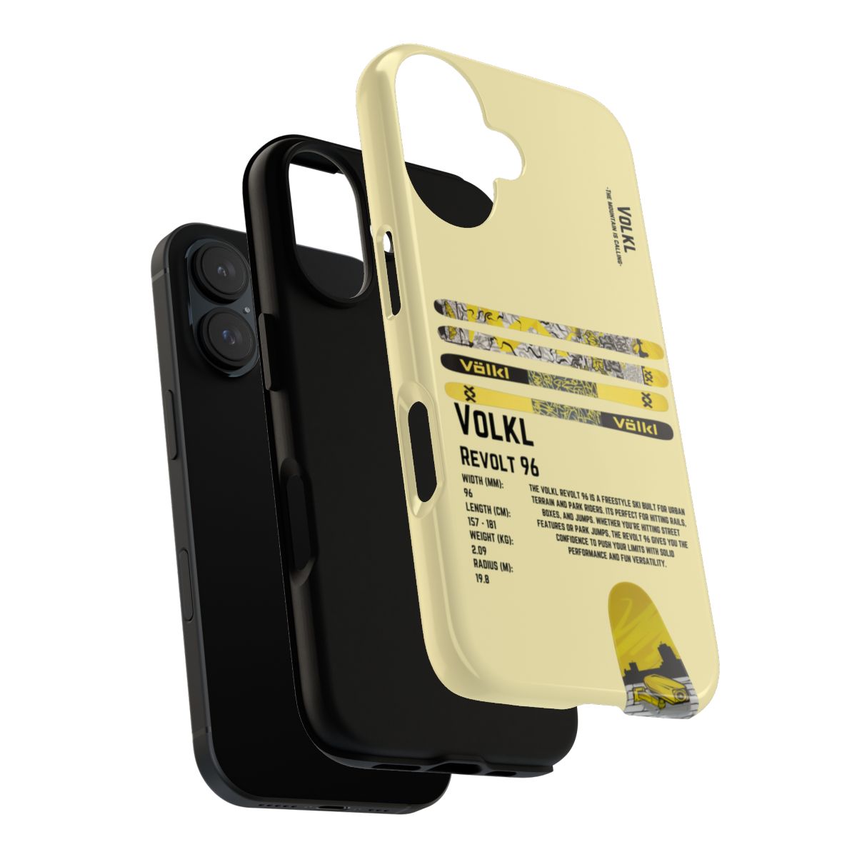 Volkl Revolt 96 Phone Case