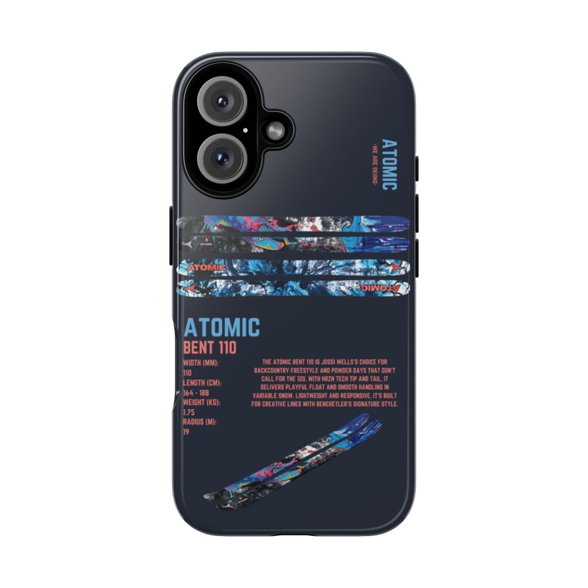 Atomic Bent 110 Phone Case