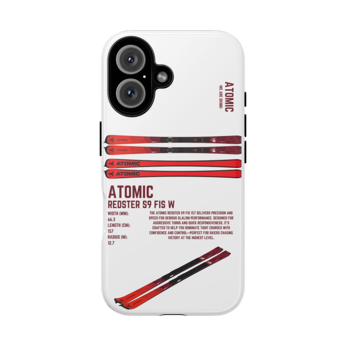 Atomic Redster S9 FIS W Phone Case