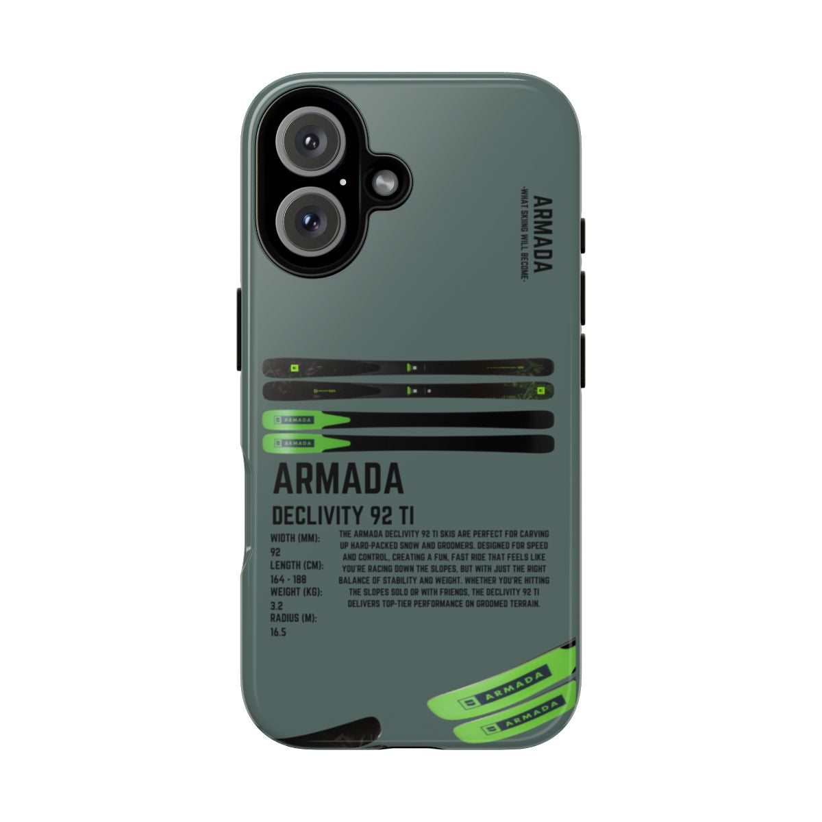 Armada Declivity 92 TI Phone Case