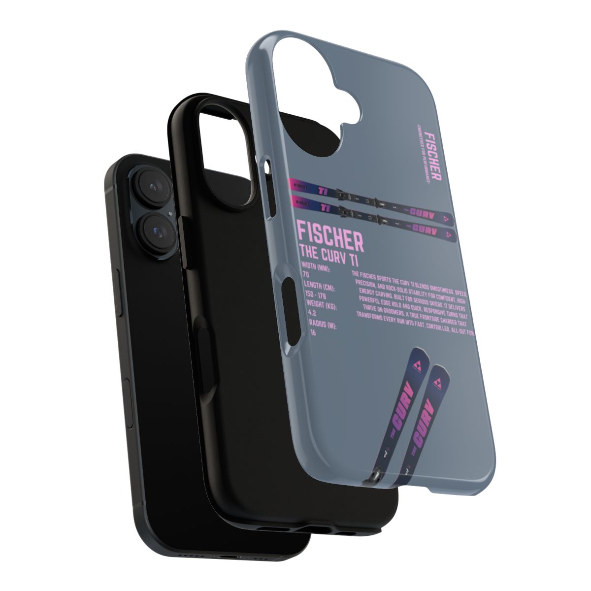 Fischer The Curv TI Phone Case