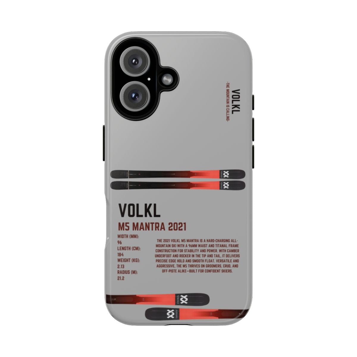 Volkl M5 Mantra Phone Case