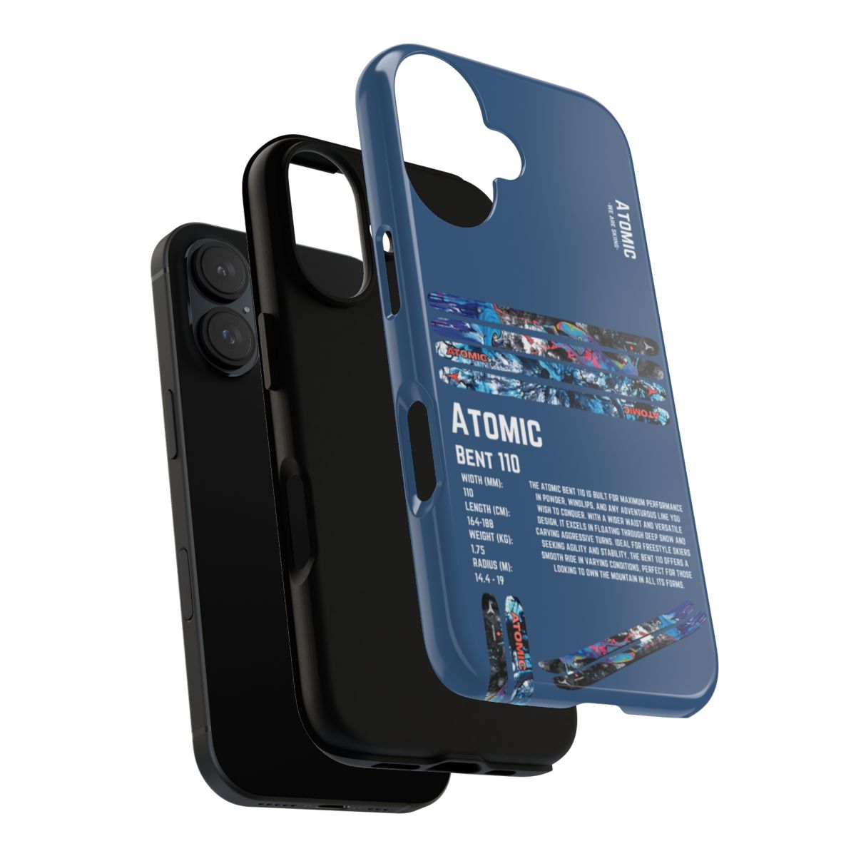 Atomic Bent 110 Phone Case