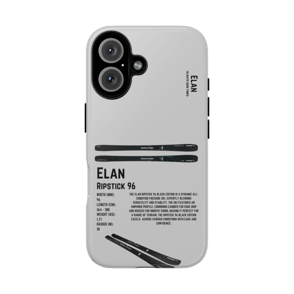 Ripstick 96 Black Edition Phone Case