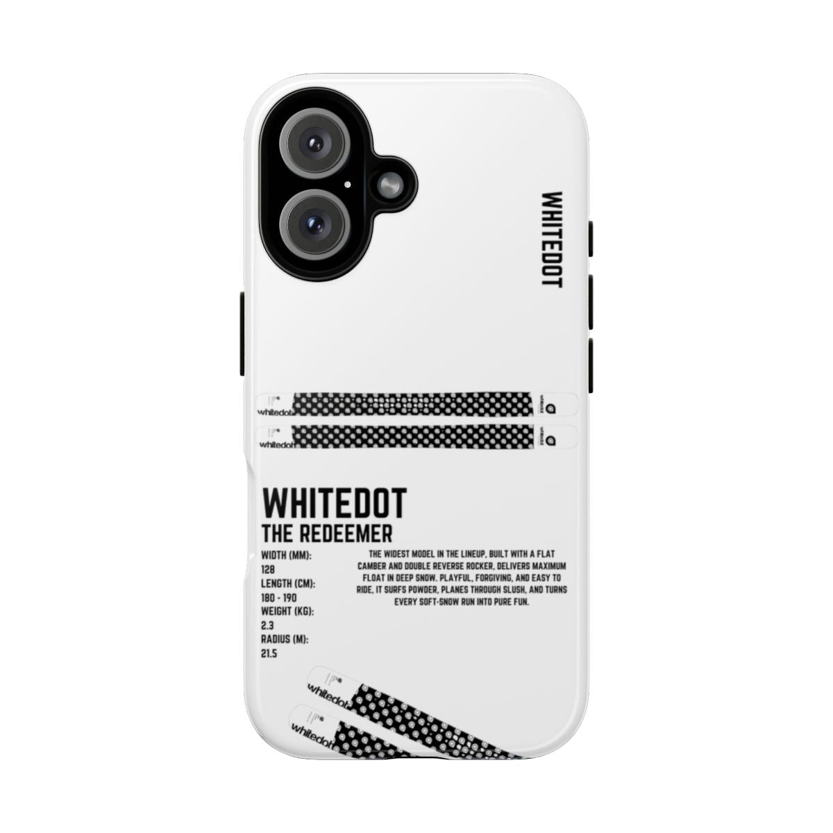 Whitedot The Redeemer Phone Case