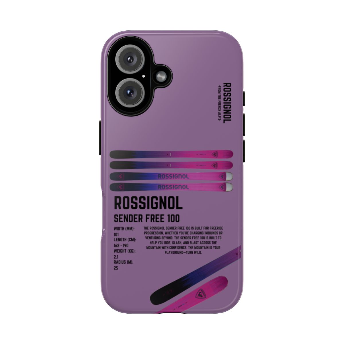 Rossignol Sender Free 100 Phone Case