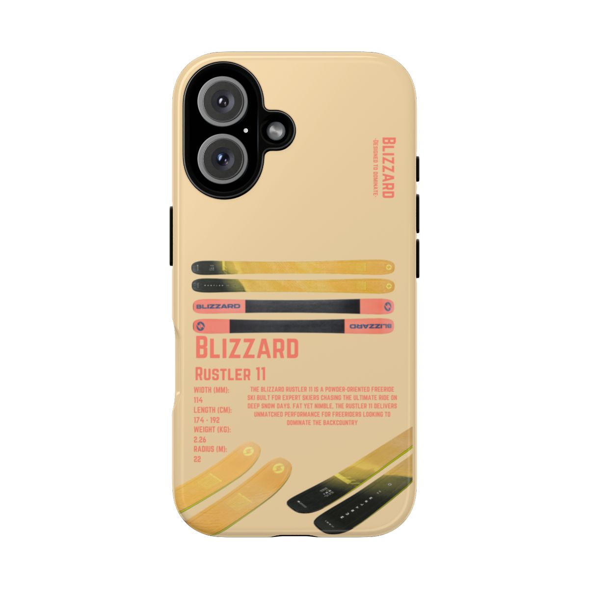 Blzzard Ristler 11 Phone Case