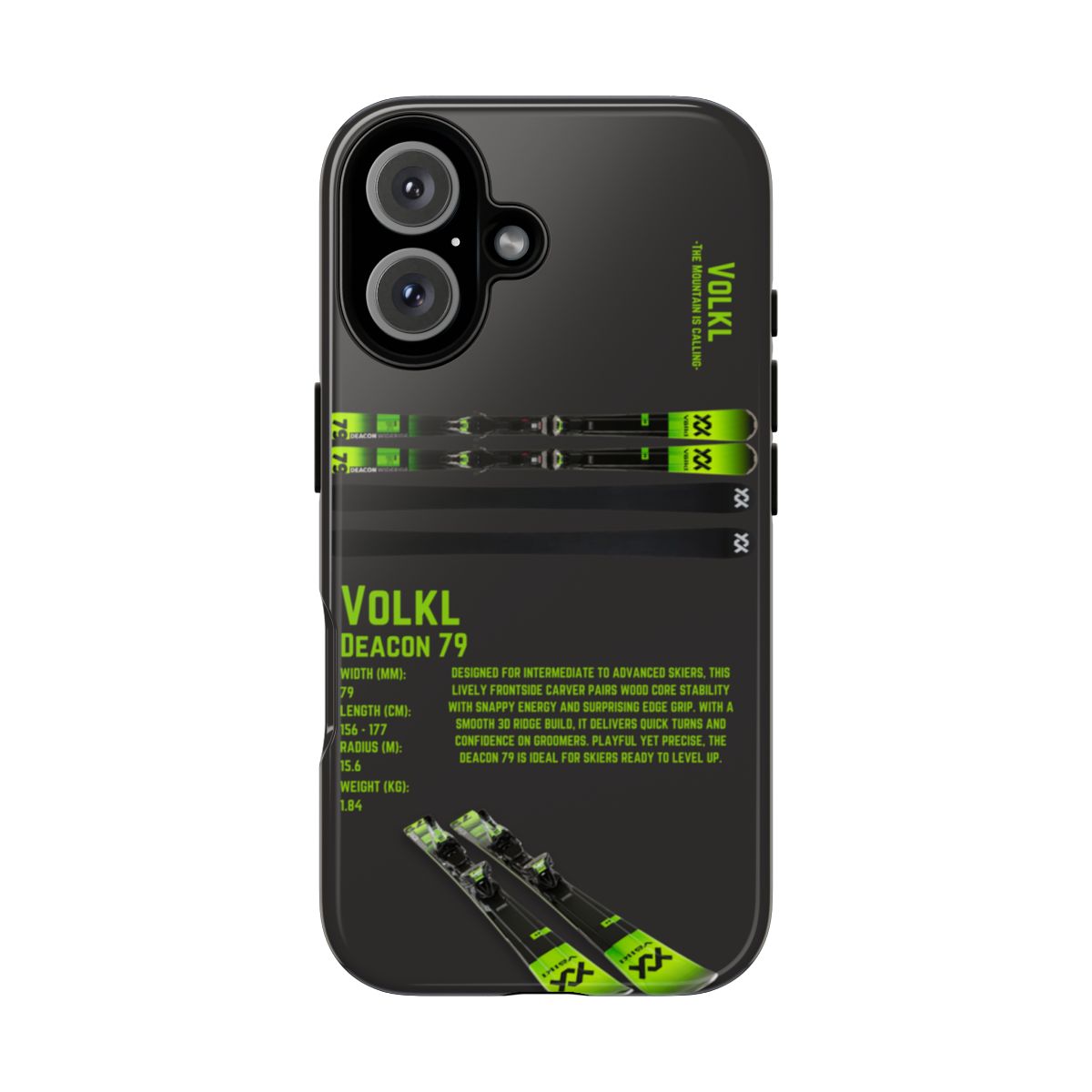 Volkl Deacon 79 Phone Case