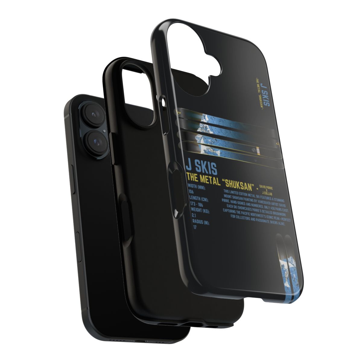 J Skis The Metal Shuksan Phone Case