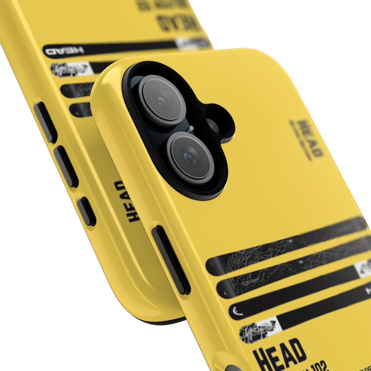 Clear Head Phone Case