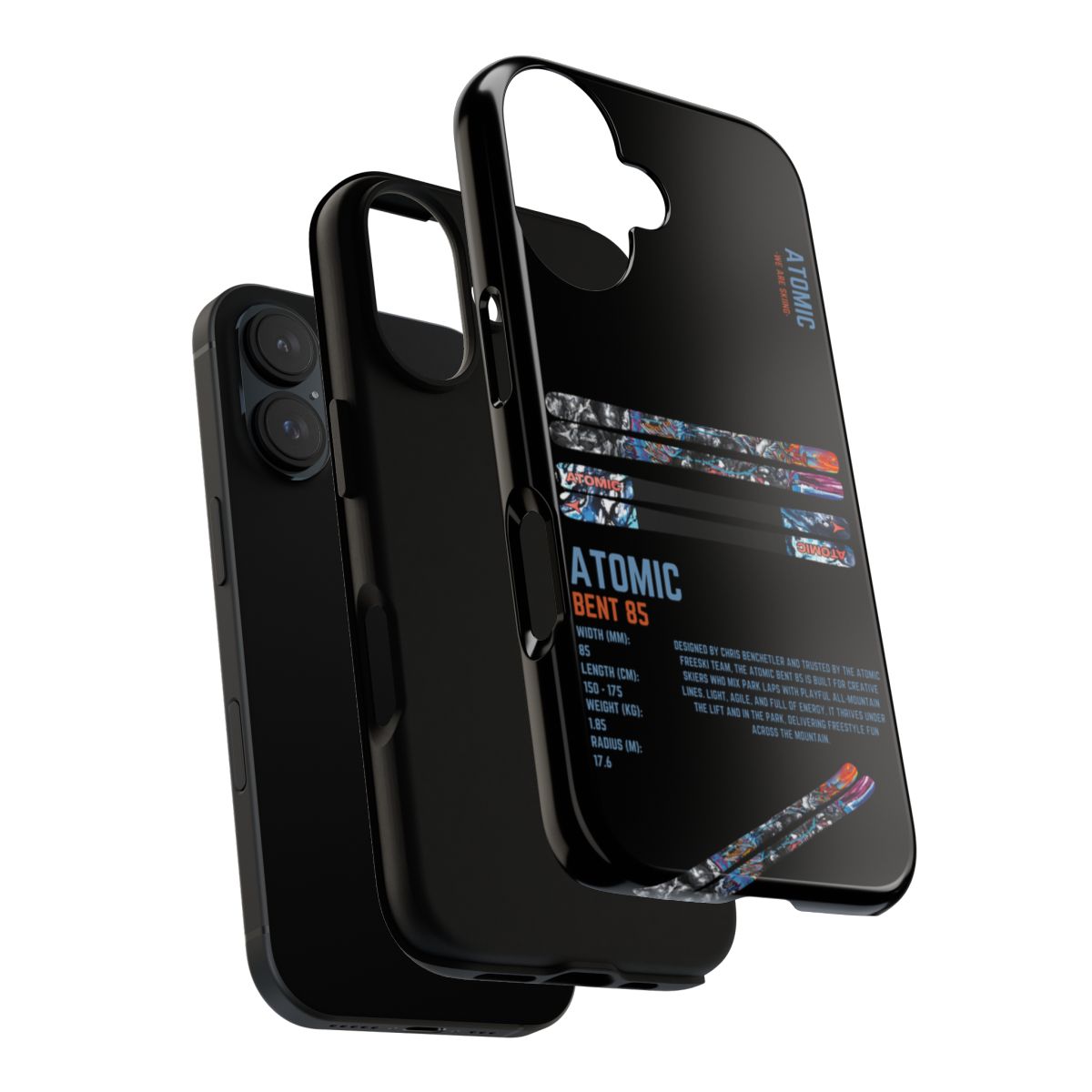 Atomic Bent 85 Phone Case