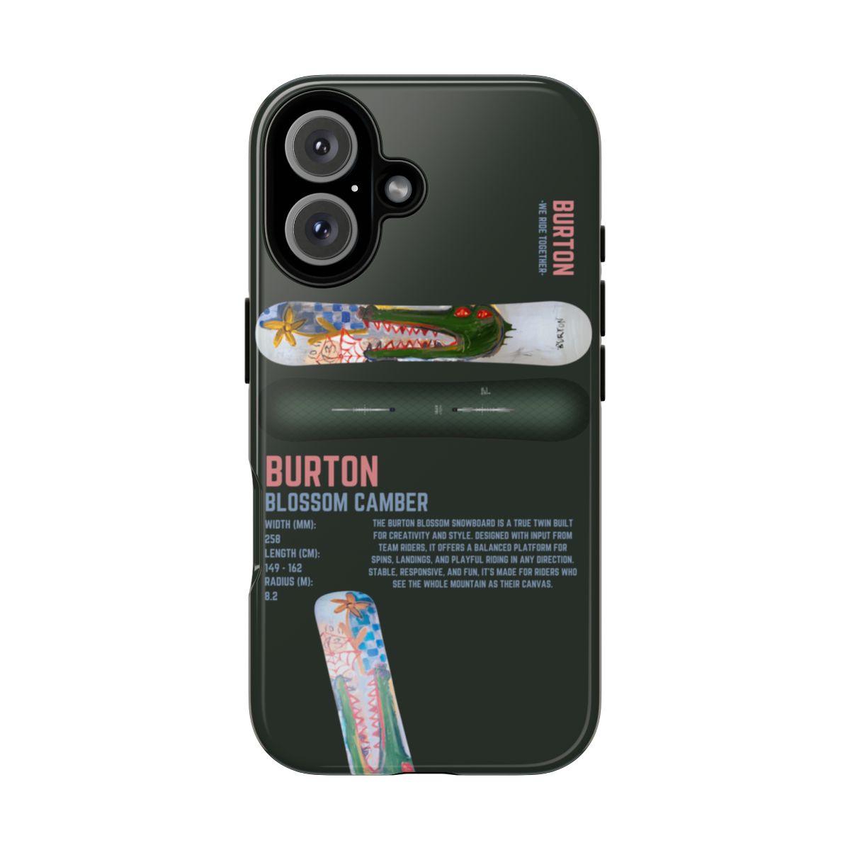 Aburton Blossom Camber Phone Case