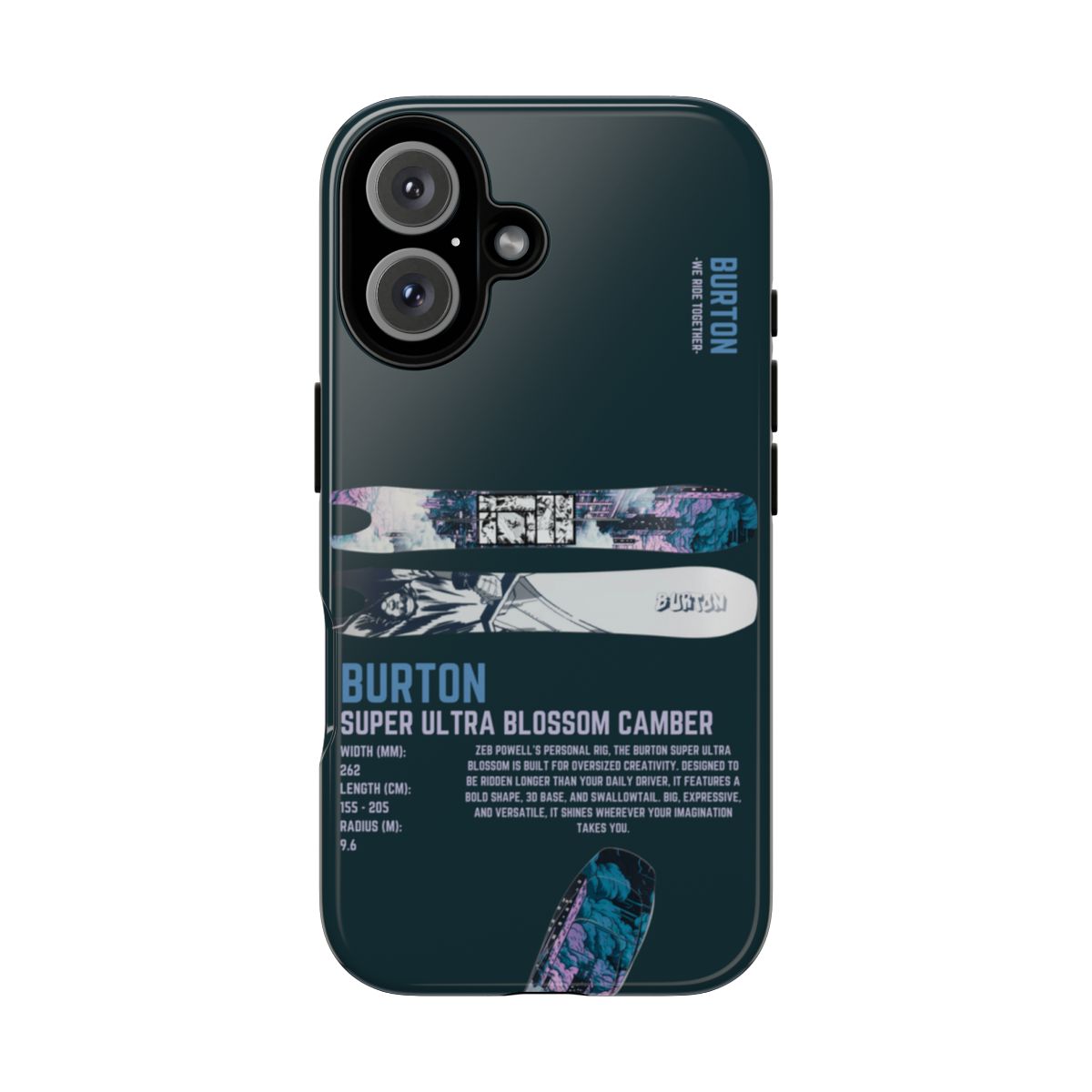 Burton Super Ultra Blossom Camber Phone Case