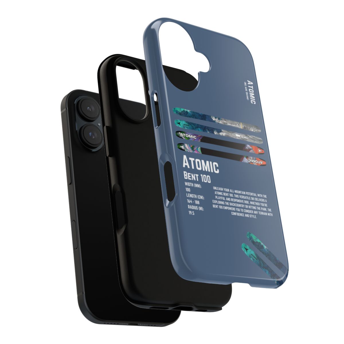 Atomic Bent 100 Phone Case