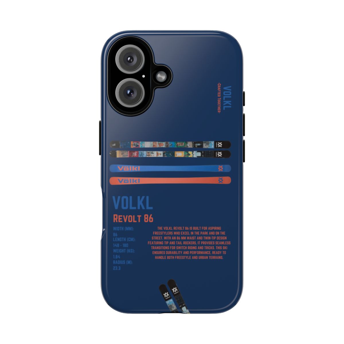 Volkl Revolt 86 Phone Case