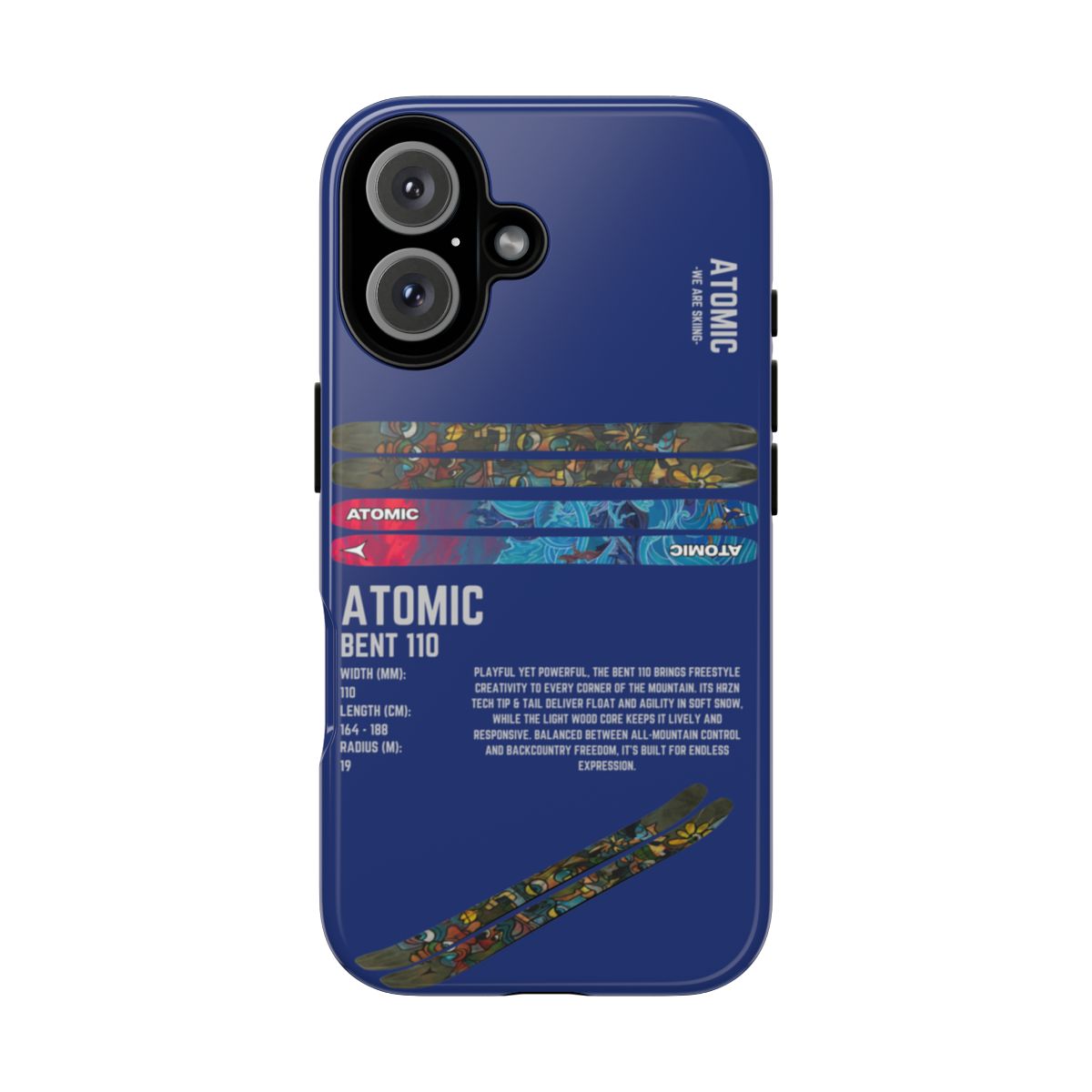 Atomic Bent 110 Phone Case
