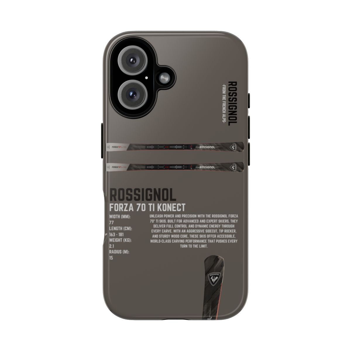 Rossignol Forza 70 TI Konect Phone Case