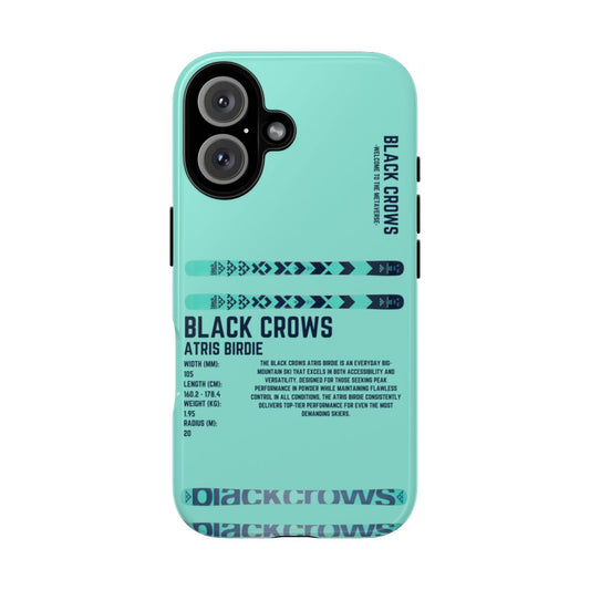 Black Crows Atris Birdie Phone Case