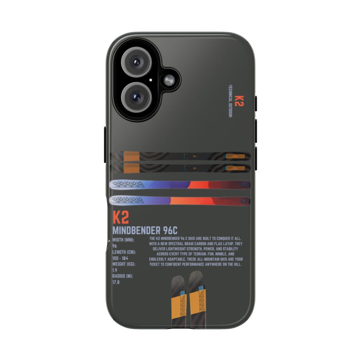 K2 Mindbender 96C Phone Case